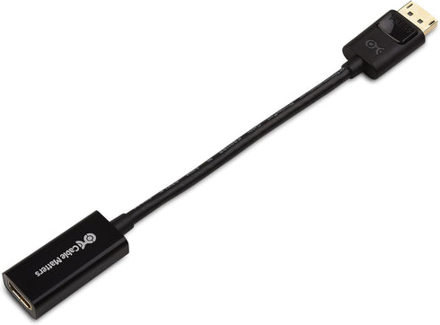 Cable Matters DisplayPort to HDMI Adapter (DP to HDMI Adapter is NOT Compatible with USB Ports, Do NOT Order for USB Ports on Computers)...