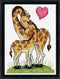 Design Works Crafts Counted Cross Stitch Kit, Giraffe Love, by The Yard...