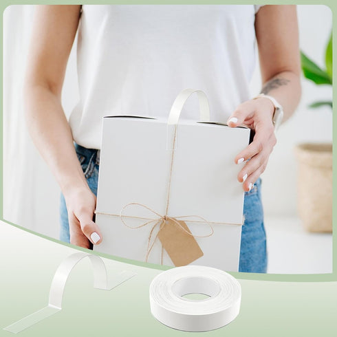 60 PCS Adhesive Carry Handle Plastic Self Adhesion Carrying Handle Strap Package Handles for Boxes and Bags Carry Strap with Handle for Moving Lif...