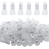 200 Pcs Closed End Crimp Connectors 12-10 AWG Gauge Wire End Caps Protective Nylon Wire Crimps Connectors (CE5)...