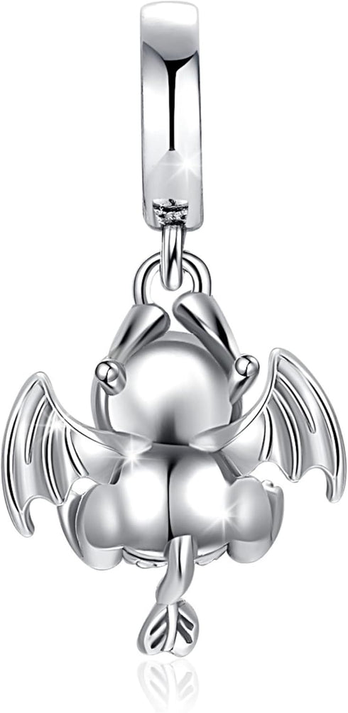 JAHN 925 Sterling Silver Charms, Halloween Charms, Compatible with Pandora Charms, Charms for Bracelets and Necklaces...