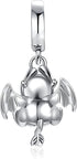 JAHN 925 Sterling Silver Charms, Halloween Charms, Compatible with Pandora Charms, Charms for Bracelets and Necklaces...