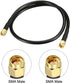uxcell Antenna Extension Cable SMA Male to SMA Male Coaxial Cable RG58 50 Ohm 1 ft...