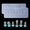 2Pcs Mini Small Chess Pieces Resin Molds, International Chess Silicone Mold Epoxy Resin Craft Casting Clay Decorating Tools...