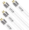T5 LED 12", G5 5W 685lm 6500K F8T5/DL LED Replacement for Retrofitting 8W Under Cabinet Lighting, Daylight White, Pack of 4...