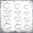 Halloween Cookie Cutters Set - 12 Pieces Stainless Steel Halloween Cookie Cutters Shape,Pumpkin, Ghost, Bat and Cat Cookie Cutter Shapes for Hallo...