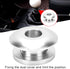 Shift Knob Limiter, Universal Car Shift Knob Boot Retainer Limiter Shifter Shifting Head Buckle Stopper (Silver)...