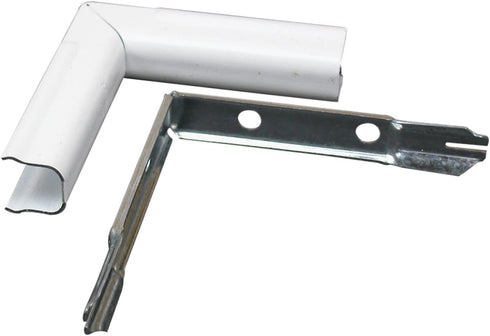 Legrand Wiremold BWH7 Metal Raceway for Extending Power, 700 Series, Inside Elbow, White (1 Pack)...