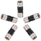 5 Pack RG6 Compression Connectors, 75 Ohm F Connector Inside Conductive washer Design Weatherproof Coax Connector, Compatible for RG6 Dual, Tri Qu...