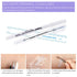 10Pcs Microblading Skin Marker Tattoo Stencil Markers Pen Permanent Makeup Position Mark Surgical Tip Sterile with Paper Ruler for Eyebrow, Lips, ...