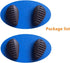 Eyeglasses Nose Pads,BEHLINE 2 Pairs Soft Silicone Nose Pads Push-in Nose Piece Replacement for Glasses Eyeglasses Sunglasses and Eyewear(Black)...