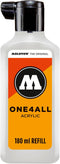 MOLOTOW ONE4ALL Acrylic Paint Refill ONE4ALL Paint Marker, Signal White, 180ml Bottle, 1 Each (692.160)...