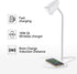 CATY&KITTEN Desk lamp with Wireless Charger, 300lm Bedside Reading lamp with 3 Lighting Model, Touch Control, Optimized Fast Charge 5-10W Output R...