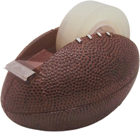 Football Tape Dispenser, Sports Themed Desktop Accessory, Unique Office Supplies, Gift for Men, 4.75 Inches...