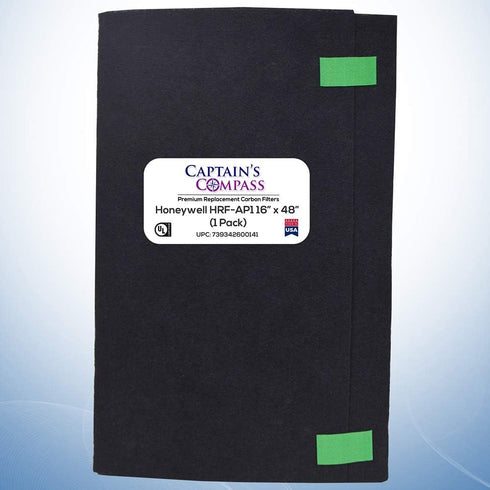 Captain's Compass HRF-AP1 Replacement Carbon Pre-Filter 16x48 (1 Pack) for Honeywell...