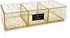 Isaac Jacobs Clear Acrylic 3 Section Organizer- Three Compartment Drawer Tray and Storage Solution for Office, Bathroom, Kitchen, Supplies, and Mo...