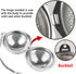 Stainless Steel Tree of Life Tea Ball - Amethyst Crescent Moon Pendant Infuser for Loose Tea Leaves...