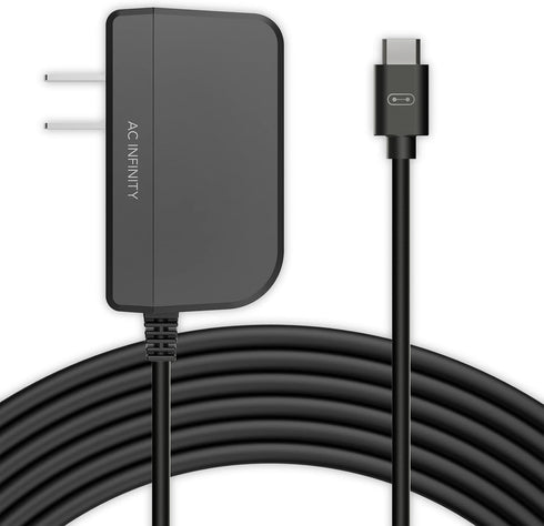 AC Infinity UIS Power Adapter, Outlet Plug with Charger Cable Cord for Digital Controllers not Powered by UIS Devices...