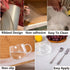 Bloss Shelf Liner Cabinet Pad Refrigerator Mat Waterproof Non-Slip Drawer Mat for Kitchen Home-Clear, 17.7 ×59 Inch...
