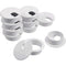 Desk Grommet, Plastic Desk Cord Cable Hole Cover Grommet for Computer Table Wire Organizer for Home and Office, 35 mm/ 1.38 Inch Mounting Hole Dia...