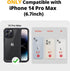 Privacy Case Compatible with iPhone 14 Pro Max, Anti Peep Case with 9H Glass Privacy Screen Protector, 100% Screen Sensitivity & Full Body Protect...
