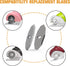 VLOXO WA2300 Blades Replacement Rotary Blades Compatible with VLOXO AT001 Cordless Electric Scissors Electric Cutter Blades(1-1/2")...