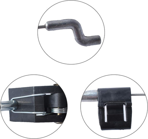 Podoy Recliner Cable and Handle Replacement Compatible with Lazy Boyy, Ashleyy Most Recliner Couch Sofa Chair Furniture Brand, (2 Pcs) Pull Handle...