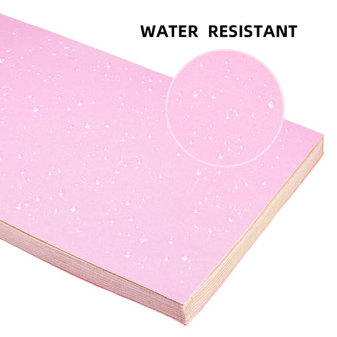 BENECREAT 20PCS PearlPink Velvet Fabric Sticky Back Adhesive Back Sheets, A4 (8.3"x11.8") Self-Adhesive Durable Multi-Purpose Fabric for Halloween...