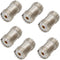 SO239 Barrel Connector, 6-Pack PL259 Coupler UHF Female to Female RF Adapter Coax Coaxial for CB Ham Radio Antenna, SWR Meter Cable Extention...