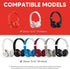 Beats Solo 3 Wireless Ear Pads Replacement, BUTIAO Protein Leather Memory Foam Headphone Earpads Ear Cushion Pad for Beats by Dre Solo 3 Wireless ...