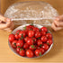 50PCS Bowl Covers for Bread Proofing, Disposiable Elastic Sourdough Bread Baking Supplies, Plastic Bowl Covers for Bread Rising, Stretchable Plast...