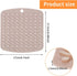 3 Pack Silicone Pot Holders,Silicone Trivet Mats Silicone Hot Pads for Kitchen Silicone Trivets for Hot Pots and Pans Non Slip Heat Resistant Pot ...