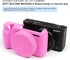 Camera Case for Sony ZV-1 Camera Removable Lens Cover,Anti-Scratch Silicone Soft Camera Case Compatible with Sony ZV-1 ZV1 Camera(Pink)...