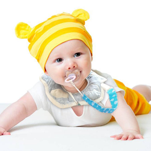 Yoofoss Pacifier Clip for Boys and Girls 6 Pack Plastic Teething Clips Modern Designs Universal Holder Leash for Pacifiers Teething Toy and Soothi...