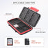 Memory Card Case Water-Resistant Anti-Shock Card Carrying Case Holder Storage Organizer Protector for 12 SD SDXC SDHC Card + 12 Micro SD MSD TF Ca...