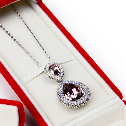 Oirlv Red Jewelry Gift Box Necklace/Long Chain Storage Boxes...