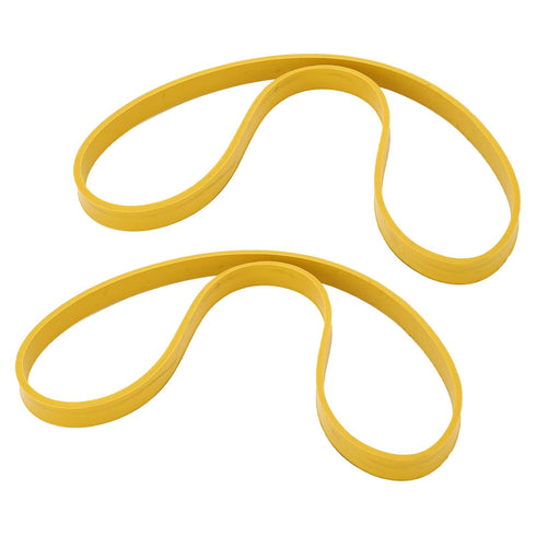2 Pcs Rubber Band Saw Tires Yellow Wear Resistance Noise Reduction Nonslip Band Saw Tire for 10 Inch Band Saw Wheel, Band Saw Tires Replaces and B...