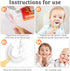 Kids U Shaped Toothbrush Cute Silicone Manual U Shaped Toothbrush Kids 360°Oral Teeth Cleaning Three Sided Toothbrush for Kids Toothbrushes U Shap...