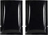 QQ Studio 100 PCS Metallic Mylar Foil Open Top Sealable Bags (7x10cm (2.7x3.9"), 100x Black)...