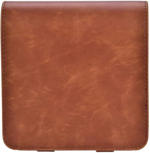 Camera Bag, PU Leather Protective Case Bag with Shoulder Strap for Fujifilm Instax SQ6 Camera(Brown)...