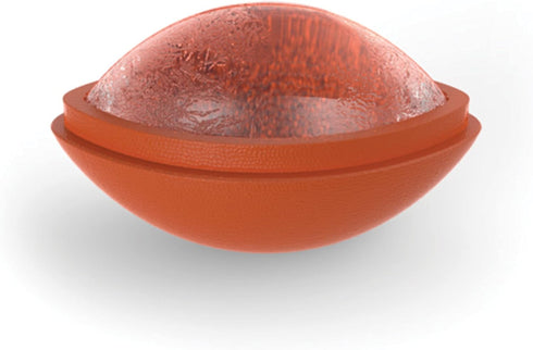 Football Ice Mold Dishwasher Safe Novelty Silicone 2 Inch Ice Sphere Maker for Sports Fans, Set of 1...