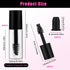 10 PCS Empty Mini 3ml Mascara Tubes, Mini Eyelash Cream Container Bottle with Eyelash Wand Rubber Inserts, Empty Mascara Tube Kit for DIY Mascara ...