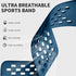 Getino Sport Bands Compatible with Fitbit Charge 5/ Charge 6 for Women Men, Soft Breathable Waterproof Strap Adjustable Replacement Accessories fo...