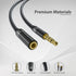 3.5mm Headphone Extension Cable (6Ft/1.8M), 4 Pole Hi-Fi Sound Audio Cable Male to Female AUX Cord, Auxiliary Stereo Extender for Speakers, PC, MP...