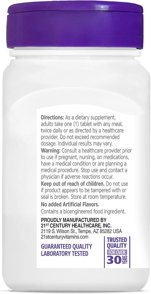 21st Century Hair, Skin and Nails Advanced Formula Caplets, 50 Count...