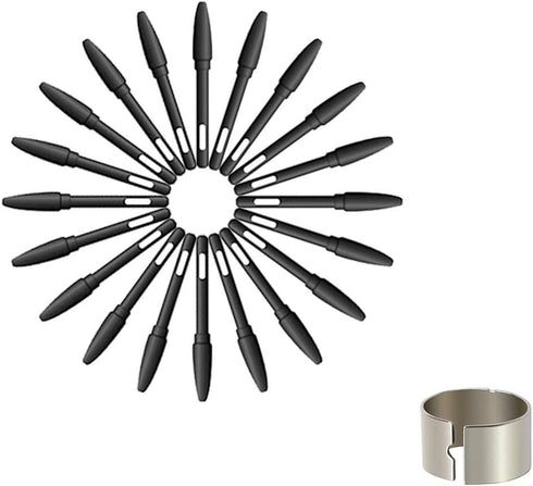 GAOMON 20 Pack Nibs for PD1161/PD1220/PD1320/ PD1561 /PD156 PRO/ PD2200/S620/S630/S830/M10KPRO/M106KPRO/M1220/M1230-for Digital Pen ArtPaint AP50 ...