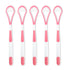 5 Pcs Tongue Scraper Tongue Brush, Scraper Handle Tongue Cleaners Brush to Help Resist Bad Breath and Freshen The Breath, Great for Adult Kids Rem...