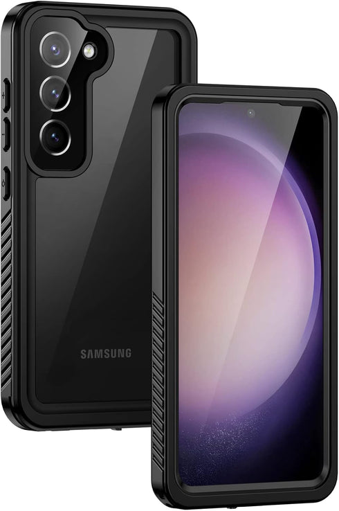 Lanhiem Samsung Galaxy S23+ Plus Case, IP68 Waterproof Dustproof Case with Built-in Screen Protector, Rugged Full Body Shockproof Protective Cover...