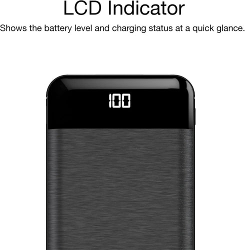 Energizer Power Bank 20000mAh Portable Battery Pack, Backup Phone Charger with LCD Display for iPhone, Samsung, Android Series_UE20058...