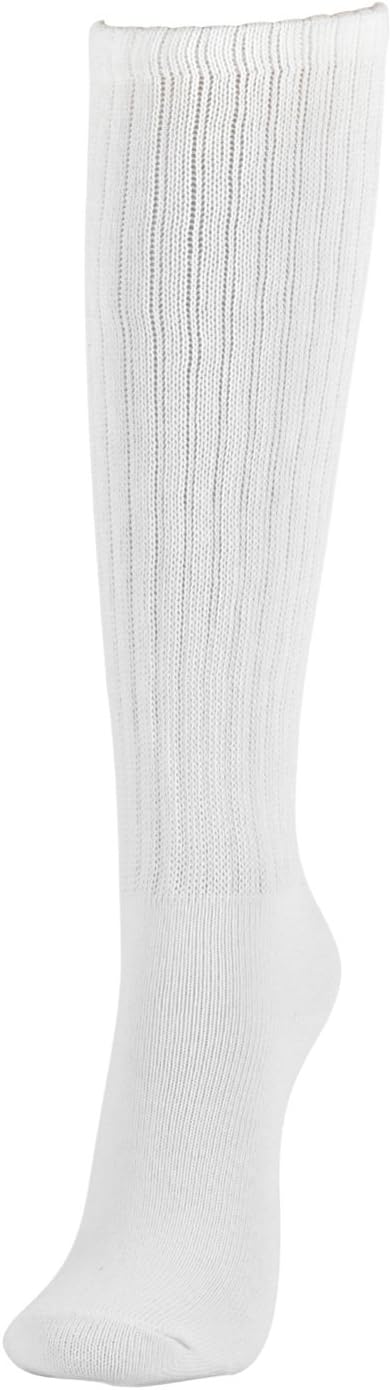 WOWFOOT Women Scrunch Socks Knit Soft Warm Casual Fall Winter Knee Slouch Sock...